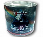 Эмаль ZODIAK ПФ-266 красно-коричневая 2,5кг
